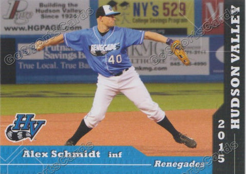 2015 Hudson Valley Renegades Alex Schmidt