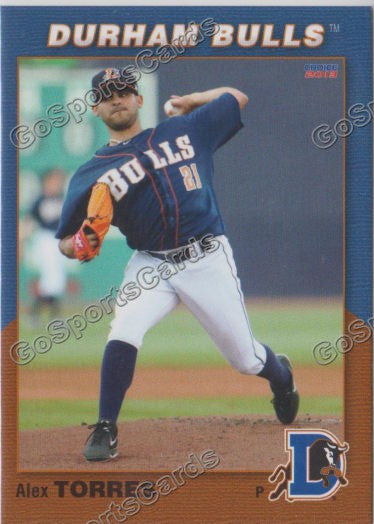 2013 Durham Bulls Alex Torres