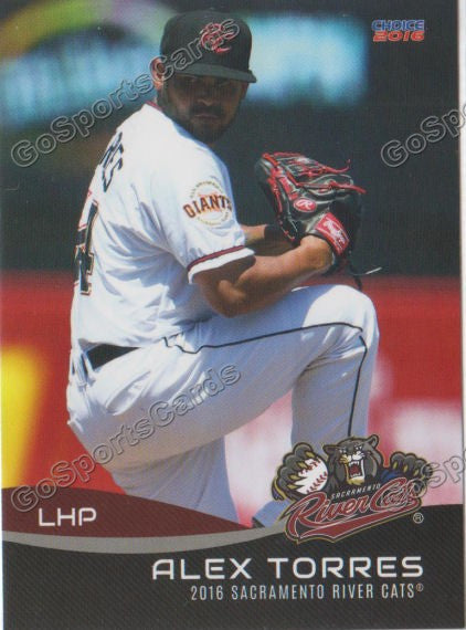 2016 Sacramento River Cats Alex Torres