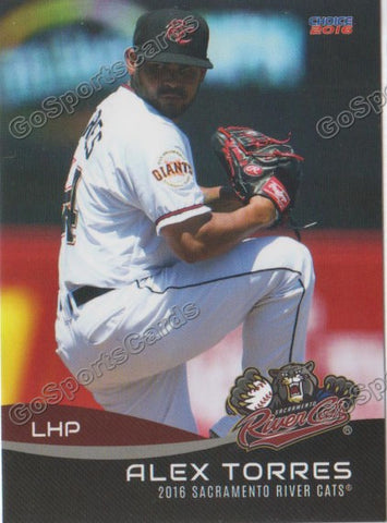 2016 Sacramento River Cats Alex Torres