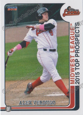2015 MidWest League Top Prospect Alex Verdugo