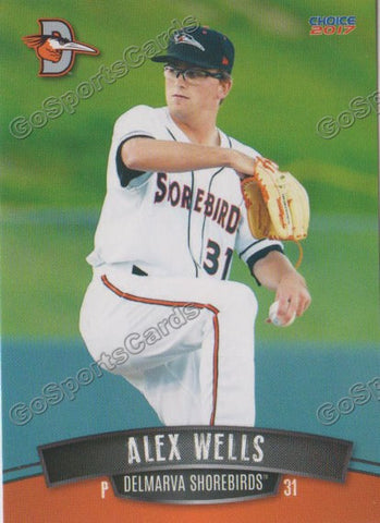 2017 Delmarva Shorebirds Alex Wells