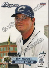 2011 Columbus Clippers Alex White