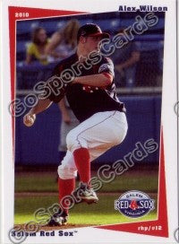 2010 Salem Red Sox Alex Wilson