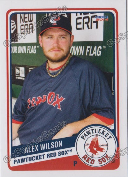 2014 Pawtucket Red Sox Alex Wilson