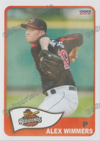 2016 Rochester Red Wings Alex Wimmers