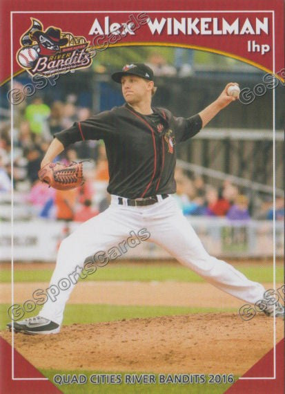2016 Quad Cities River Bandits Alex Winkelman