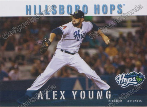 2015 Hillsboro Hops Alex Young