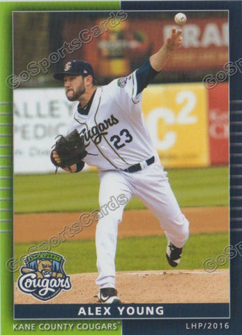 2016 Kane County Cougars Alex Young