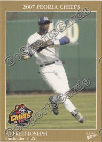 2007 Peoria Chiefs Alfred Joseph