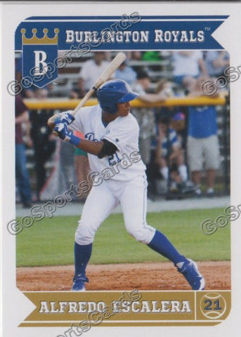 2013 Burlington Royals Alfredo Escalera Maldonado