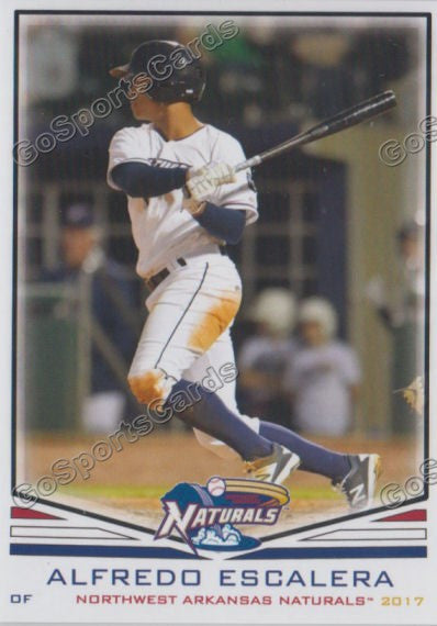 2017 Northwest Arkansas Naturals Alfredo Escalera