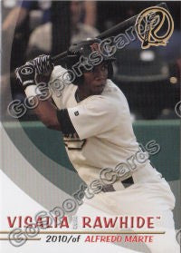 2010 Visalia Rawhide Alfredo Marte