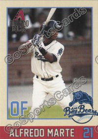 2012 Mobile BayBears Alfredo Marte