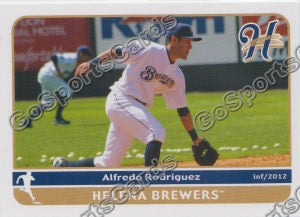 2012 Helena Brewers Alfredo Rodriguez
