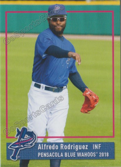 2018 Pensacola Blue Wahoos Alfredo Rodriguez