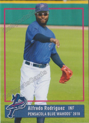 2018 Pensacola Blue Wahoos Alfredo Rodriguez