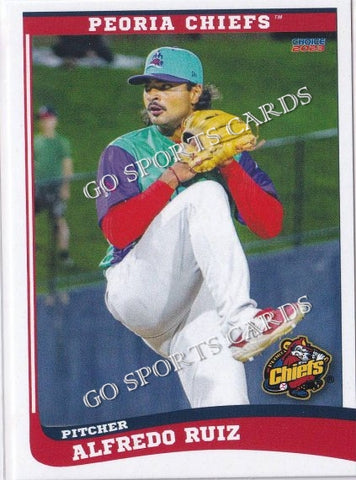 2023 Peoria Chiefs Alfredo Ruiz