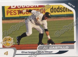 2012 Charleston Riverdogs Ali Castillo