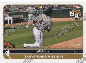 2012 San Antonio Missions Ali Solis