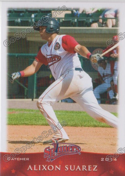 2014 Lowell Spinners Alixon Suarez