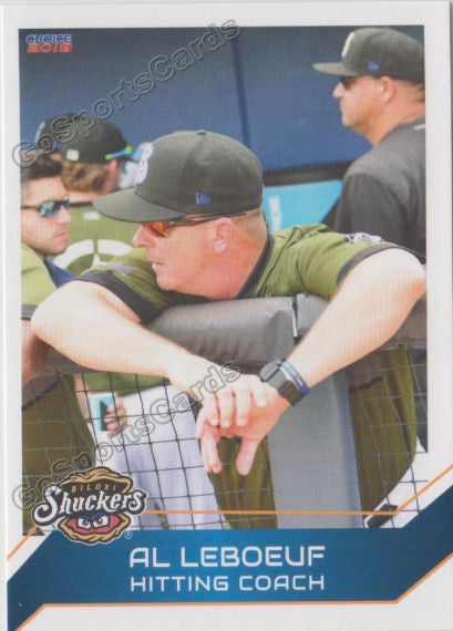 2018 Biloxi Shuckers Al Leboeuf