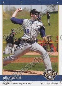 2011 Rancho Cucamonga Quakes Allen Webster