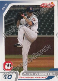 2012 Chattanooga Lookouts Allen Webster