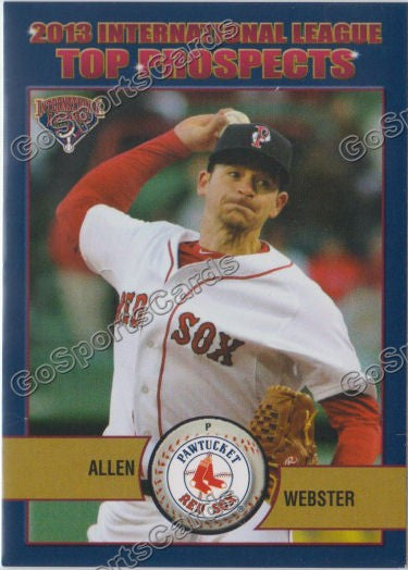 2013 International League Top Prospects IL Allen Webster