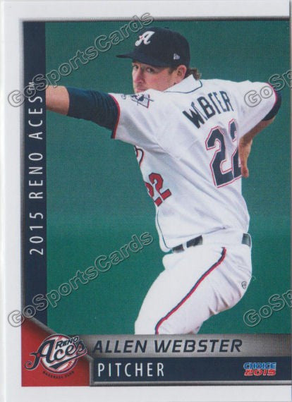 2015 Reno Aces Allen Webster