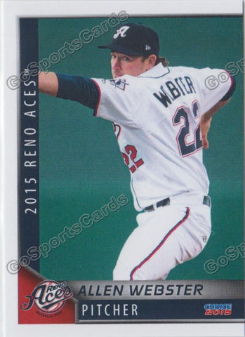 2015 Reno Aces Allen Webster