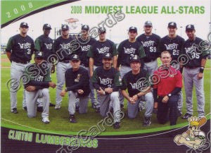 2008 Clinton LumberKings All Stars Photo