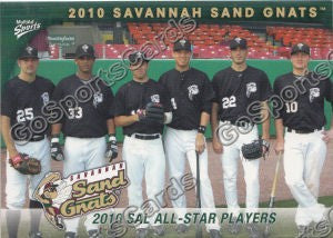 2010 Savannah Sand Gnats Flores Lagares Gronauer Cohoon Fuller Moore