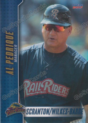 2017 Scranton Wilkes Barre RailRiders Al Pedrique
