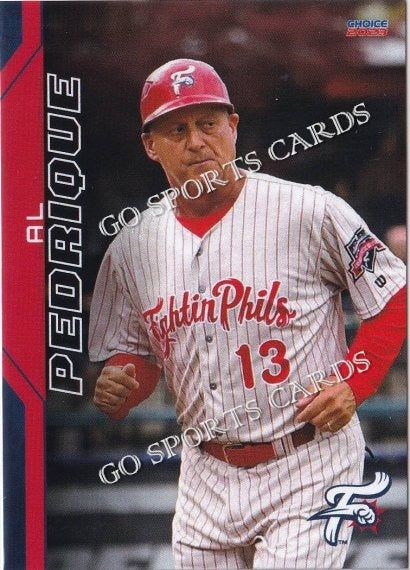 2023 Reading Fightin Phils 1st Al Pedrique