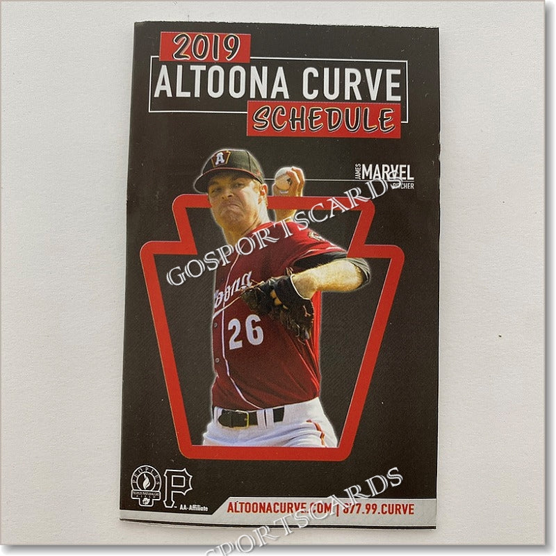 2019 Altoona Curve Pocket Schedule Go Sports Cards 2019-altoona-curve-pocket-schedule-go-sports-cards