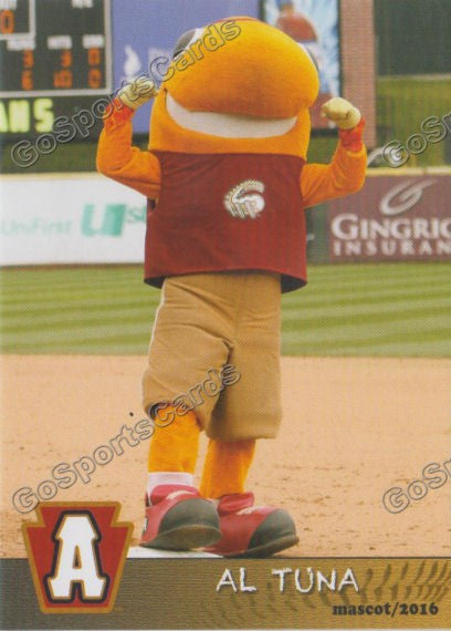 2016 Altoona Curve Al Tuna Mascot