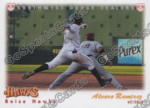 2010 Boise Hawks Alvaro Ramirez