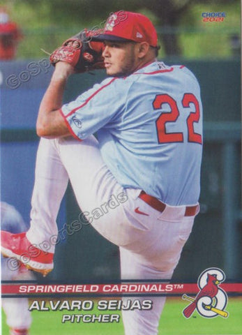 2021 Springfield Cardinals Alvaro Seijas