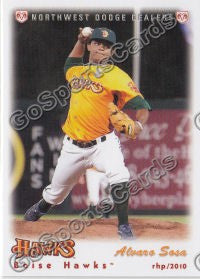 2010 Boise Hawks Alvaro Sosa