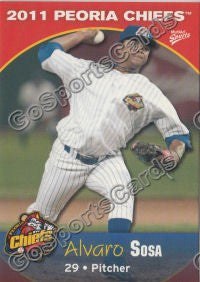2011 Peoria Chiefs Alvaro Sosa