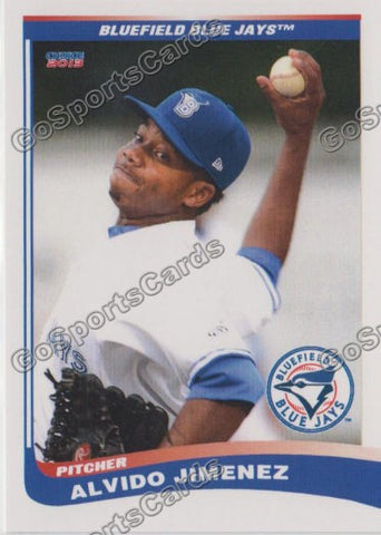 2013 Bluefield Blue Jays Alvido Jimenez