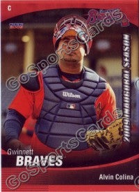 2009 Gwinnett Braves Alvin Colina