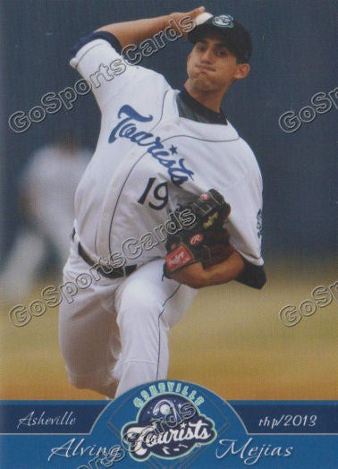 2013 Asheville Tourists Alving Mejias