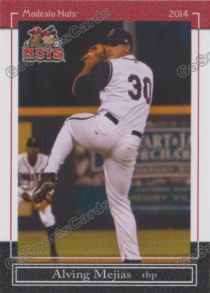 2014 Modesto Nuts Alving Mejias