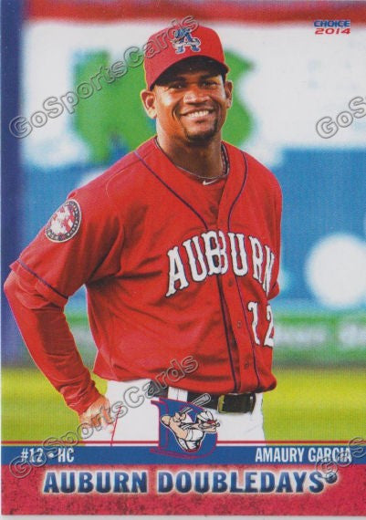 2014 Auburn Doubledays Amaury Garcia