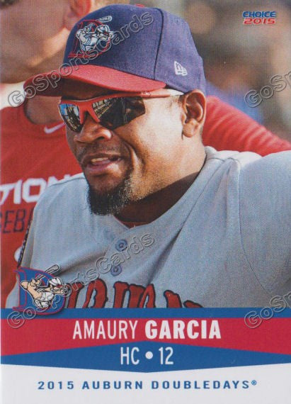 2015 Auburn Doubledays Amaury Garcia