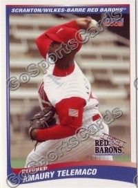 2005 Scranton Red Barons Amaury Telemaco