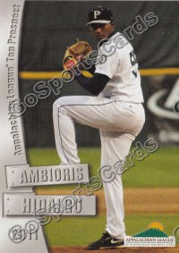 2011 Appalachian League Appy Top Prospects Ambioris Hidalgo