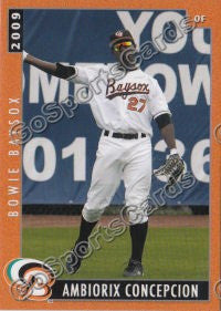 2009 Bowie Baysox Ambiorix Concepcion